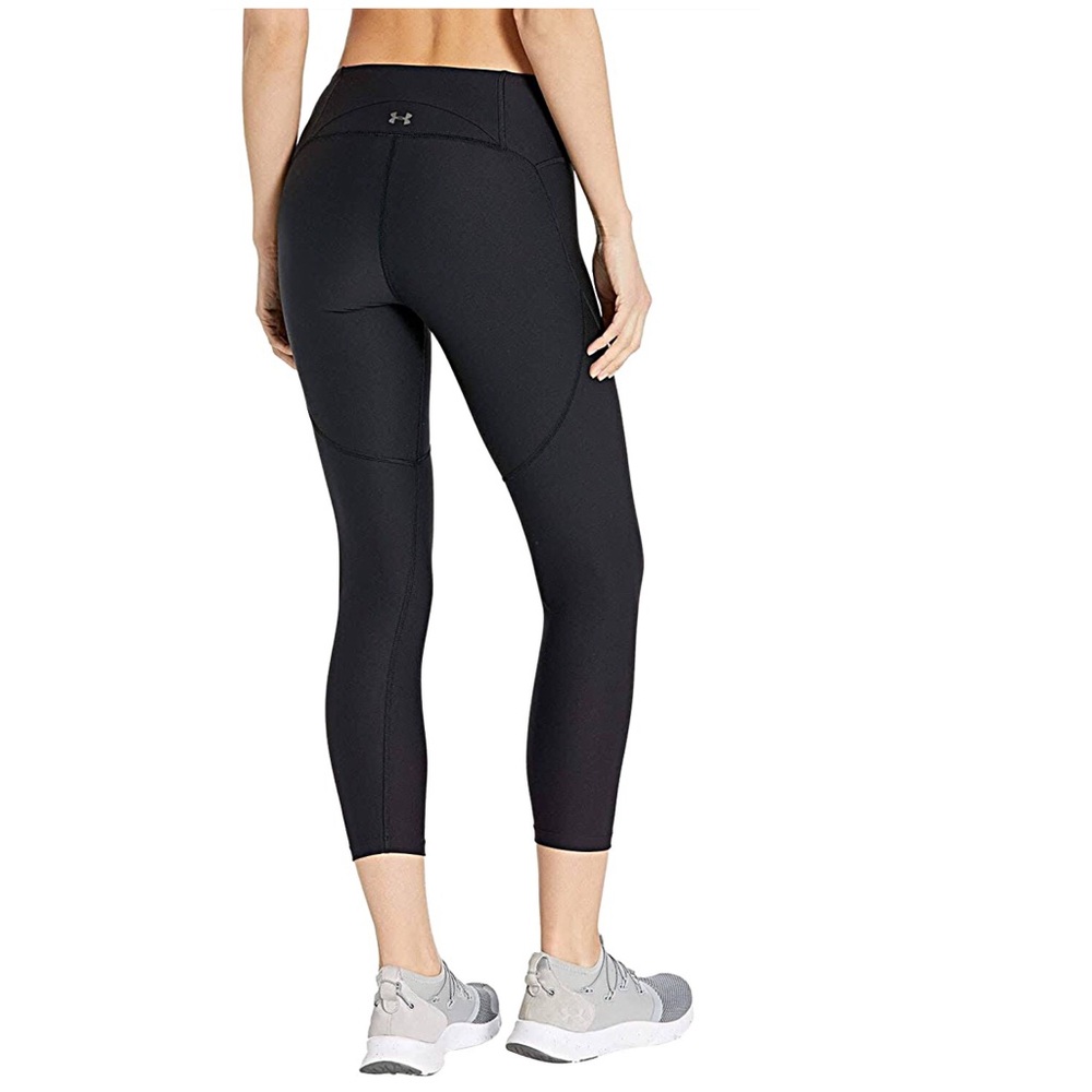 Under Armour Vanished Black Ankle Cropped Leggings - Picture 2 of 10